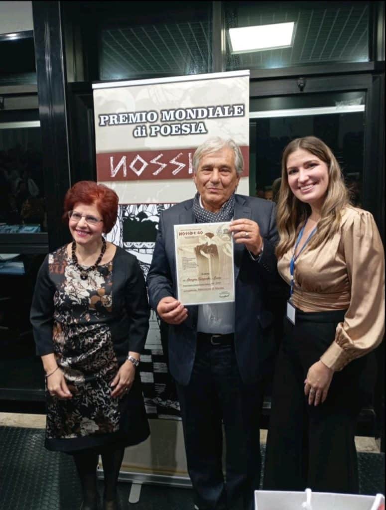 Στο Reggio της Ιταλίας τιμήθηκε Πατρινός ποιητής