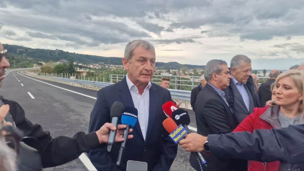 Εγκαινιάστηκε η Νέα Πατρών-Πύργου - Δείτε Φωτό