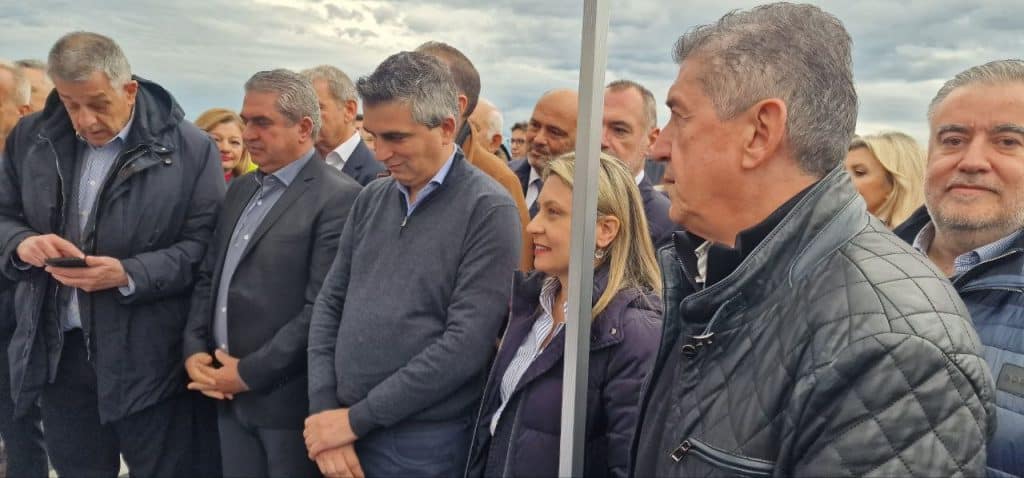 Εγκαινιάστηκε η Νέα Πατρών-Πύργου - Δείτε Φωτό