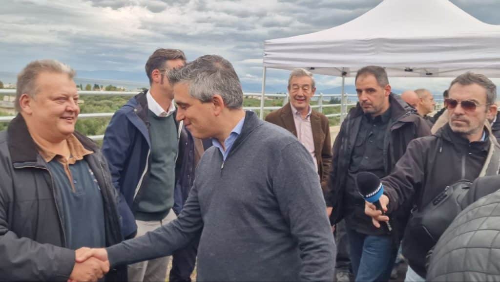 Εγκαινιάστηκε η Νέα Πατρών-Πύργου - Δείτε Φωτό