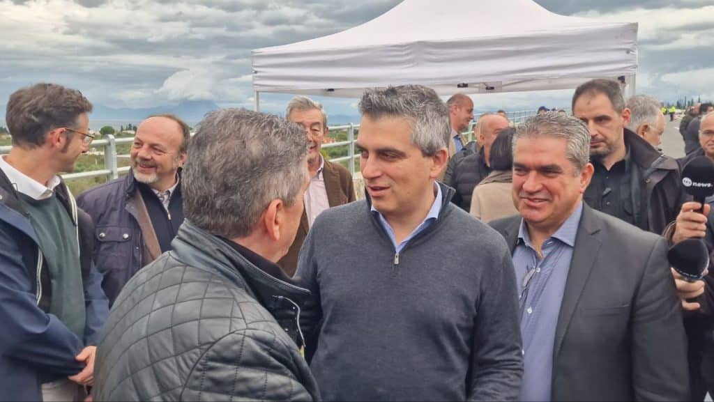 Εγκαινιάστηκε η Νέα Πατρών-Πύργου - Δείτε Φωτό