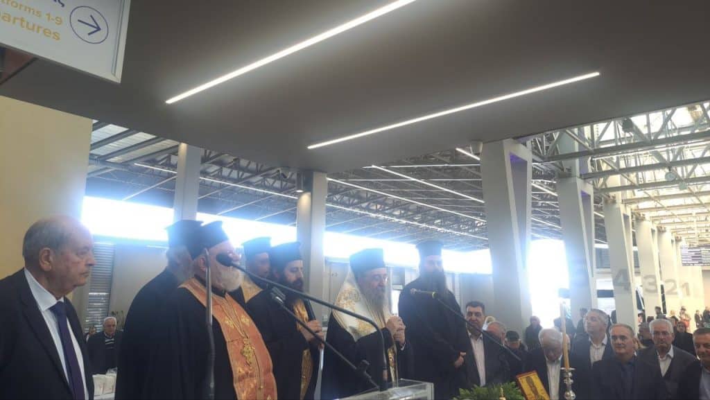 Πάτρα: Αγιασμός στο νέο ΚΤΕΛ! Δείτε όσα έγιναν το πρωί! Ποιοι έδωσαν το παρών - βίντεο