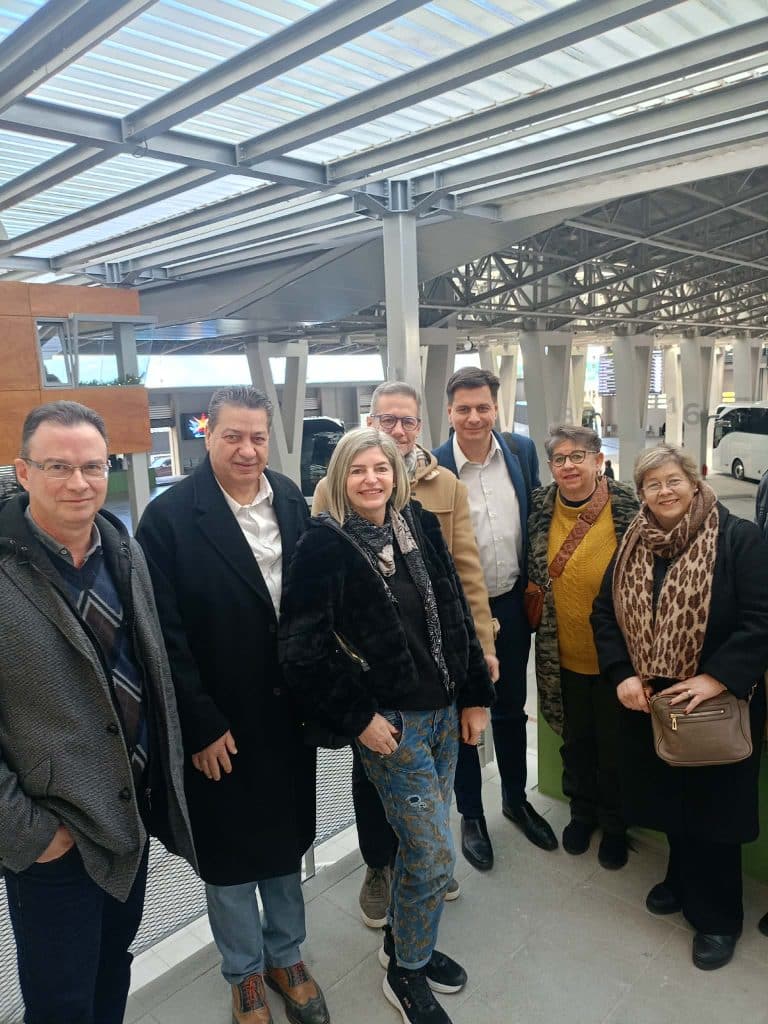 Επισκέψεις του σπιράλ στο νέο ΚΤΕΛ και το Ρωμαϊκό Ωδείο - φωτο