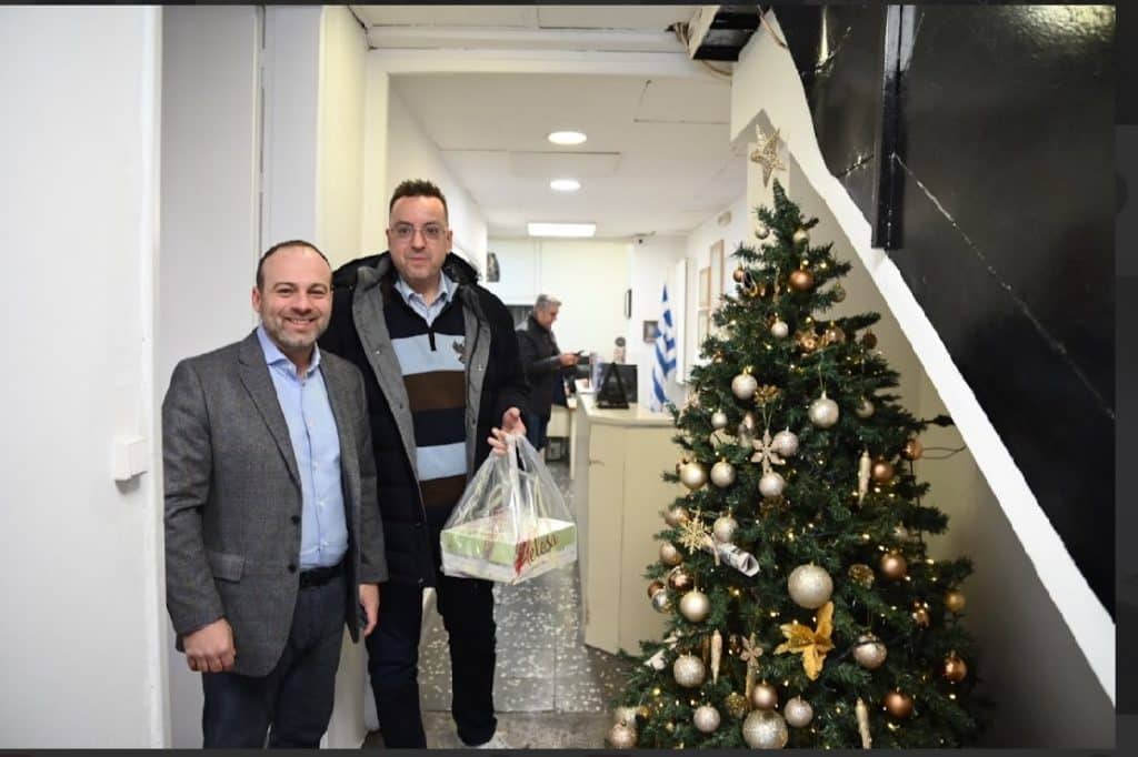 Πάτρα: Επίσκεψη Θέμη Μπάκα σε μέσα ενημέρωσης - Και στο flamis.gr