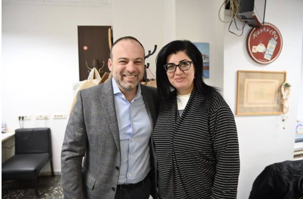 Πάτρα: Επίσκεψη Θέμη Μπάκα σε μέσα ενημέρωσης - Και στο flamis.gr