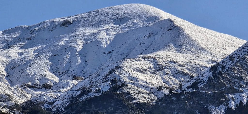 Το Παναχαϊκό όρος χιονισμένο - φωτο