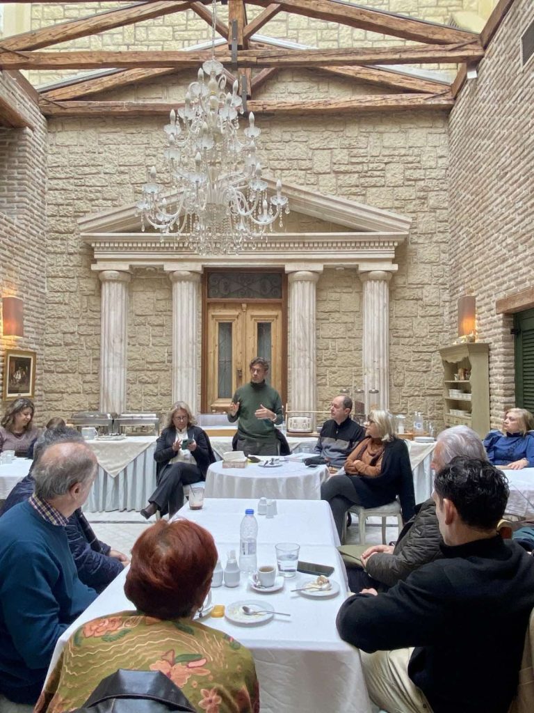 Την Κυριακή 11 Ιανουαρίου η Εταιρεία Αχαϊκών Σπουδών έκοψε την πίτα του νέου χρόνου - φωτο