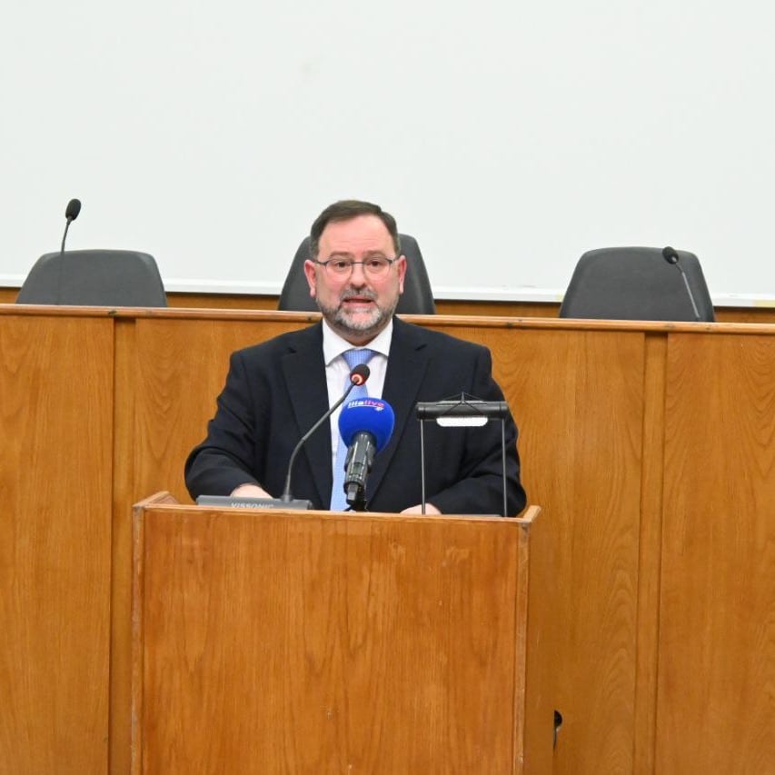 Ο Νεκτάριος Φαρμάκης στην πίτα της Π.Ε. Ηλείας - φωτο