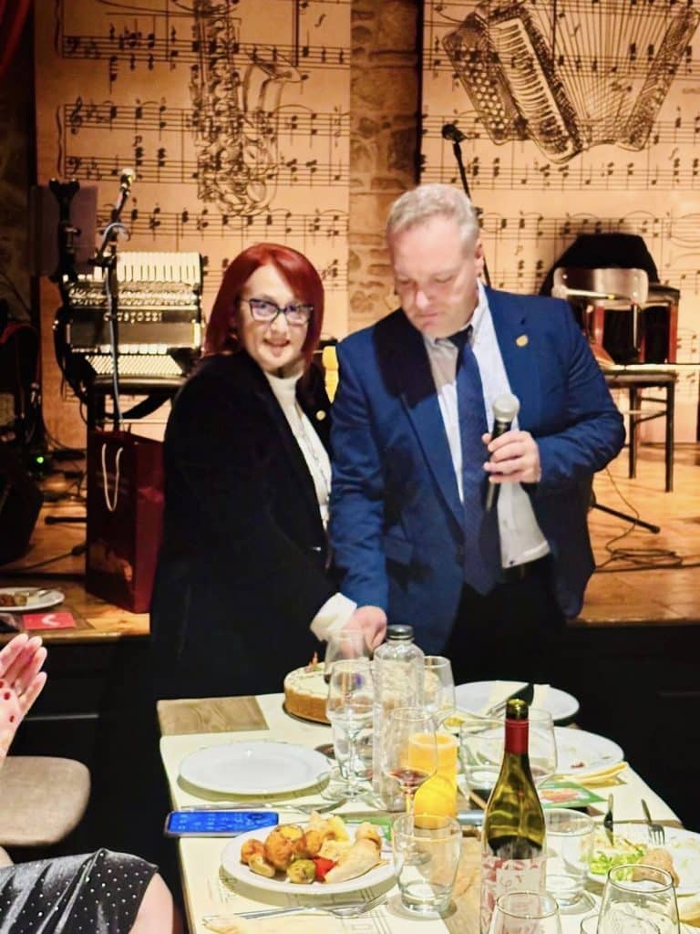 Πάτρα - φωτό: Η πίτα της νοσηλευτικής