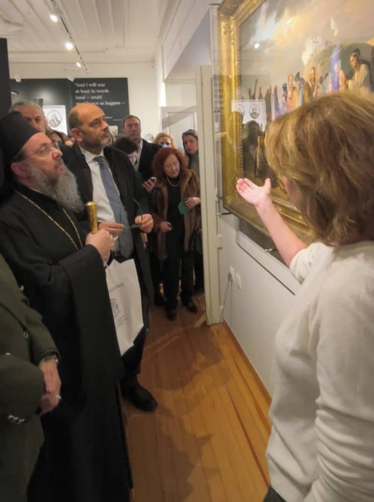 Ο Ιάσων Φωτήλας εγκαινίασε έκθεση στο Μεσολόγγι - φωτο