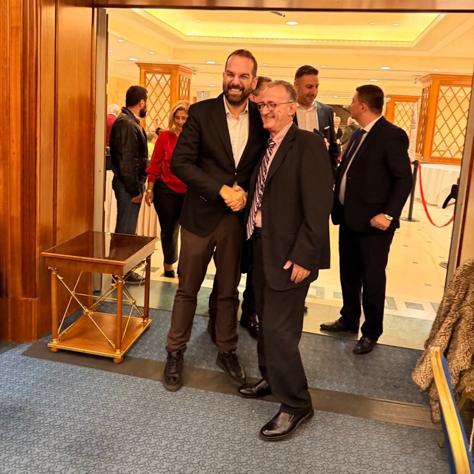 Ο Νεκτάριος Φαρμάκης στην πίτα της Παναιτωλοακαρνανικής Συνομοσπονδίας - φωτο