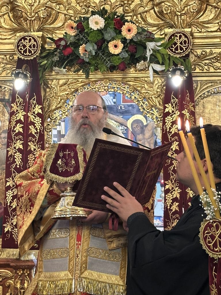 Εορτάσθηκε στη Χαλανδρίτσα ο Αγιος Αθανάσιος