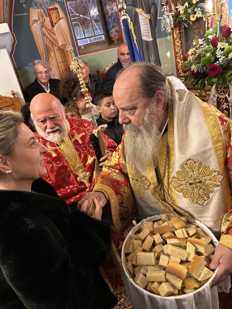 Εορτάσθηκε στη Χαλανδρίτσα ο Αγιος Αθανάσιος