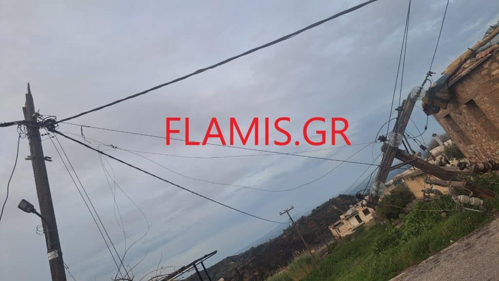 "Χαμός" στη Βούντενη από τον αέρα! Επεσαν δένδρα, "ξηλώθηκε" κολώνα - Χωρίς ρεύμα η περιοχή - φωτό "Χαμός" στη Βούντενη από τον αέρα! Επεσαν δένδρα, "ξηλώθηκε" κολώνα - Χωρίς ρεύμα η περιοχή - φωτό