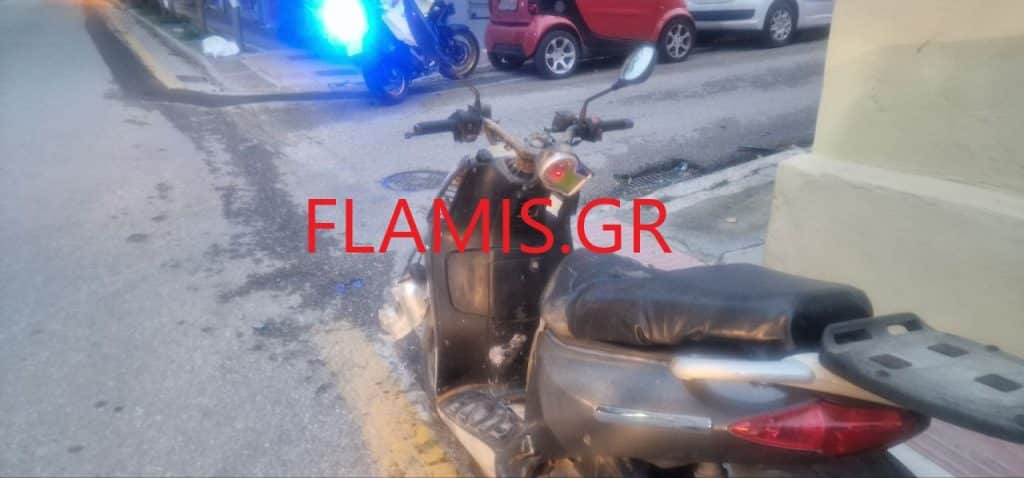 Πάτρα - ΤΩΡΑ: Τροχαίο στη Γούναρη με μηχανάκι - φωτο