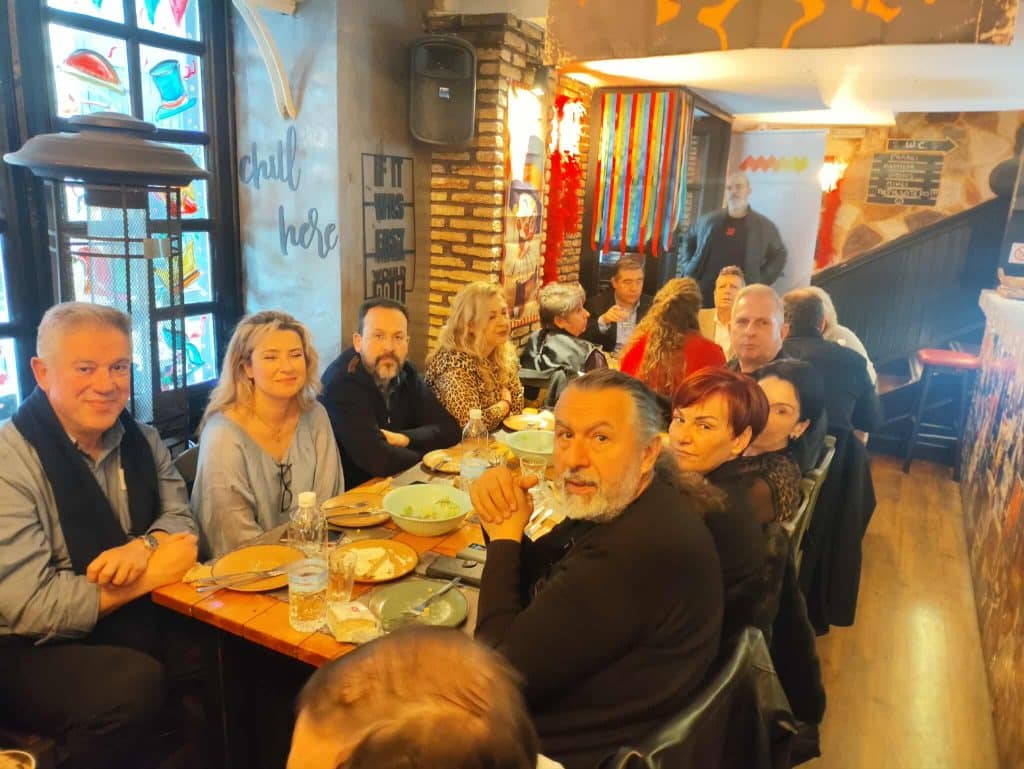 Με πλήθος κόσμου και σε κλίμα ενθουσιασμού η πίτα του σπιράλ