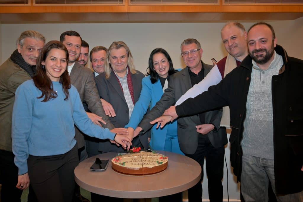 O Σύλλογος Εκπαιδευτικών Πρωτοβάθμιας Εκπαίδευσης Πάτρας έκοψε πίτα