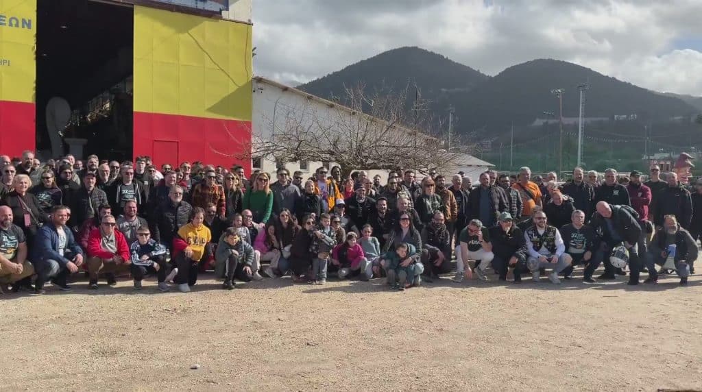 Ο Δήμαρχος Πατρέων, Κώστας Πελετίδης, υποδέχθηκε τους vespisti - φωτό