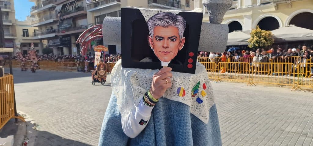 Πάτρα - φωτό: Η σάτιρα στο Καρναβάλι