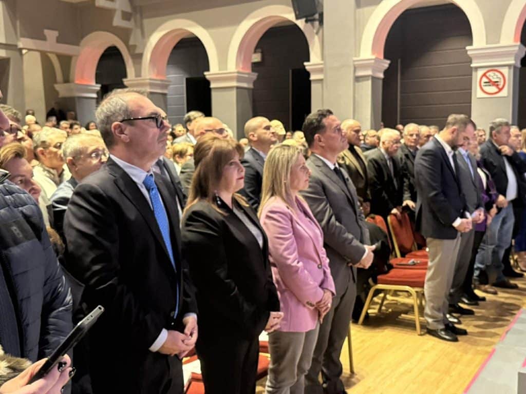 κατάμεστο το Royal για την πίτα της ΝΔ! Αδωνις: "Δε θα συγκυβερνήσουμε γιατί σκοπεύουμε την επόμενη τετραετία να κυβερνήσουμε” - βίντεο