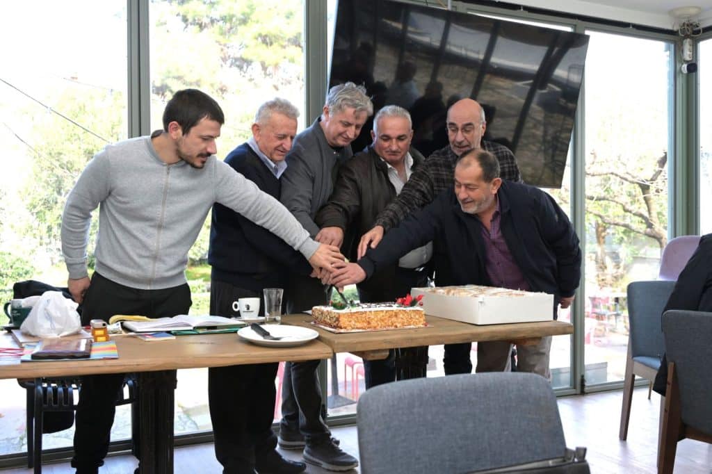 Ο Σύλλογος Αγραμπέλων έκοψε την πίτα του - φωτό
