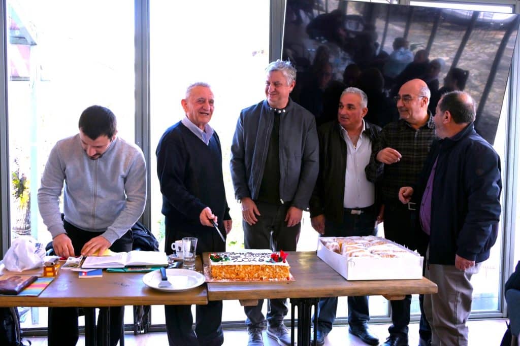 Ο Σύλλογος Αγραμπέλων έκοψε την πίτα του - φωτό