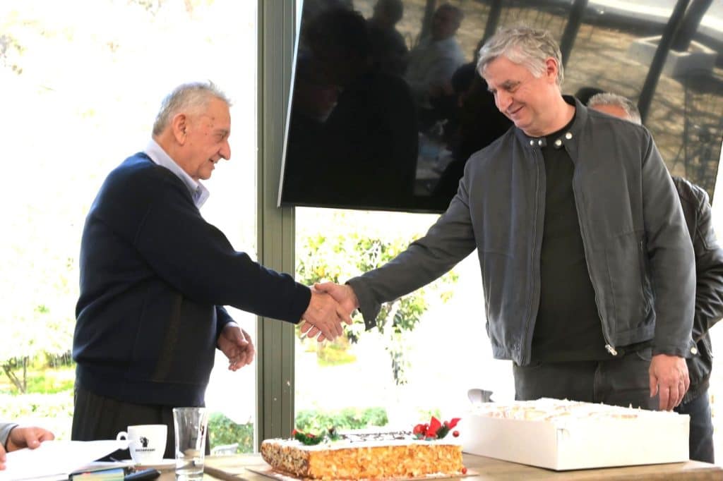 Ο Σύλλογος Αγραμπέλων έκοψε την πίτα του - φωτό