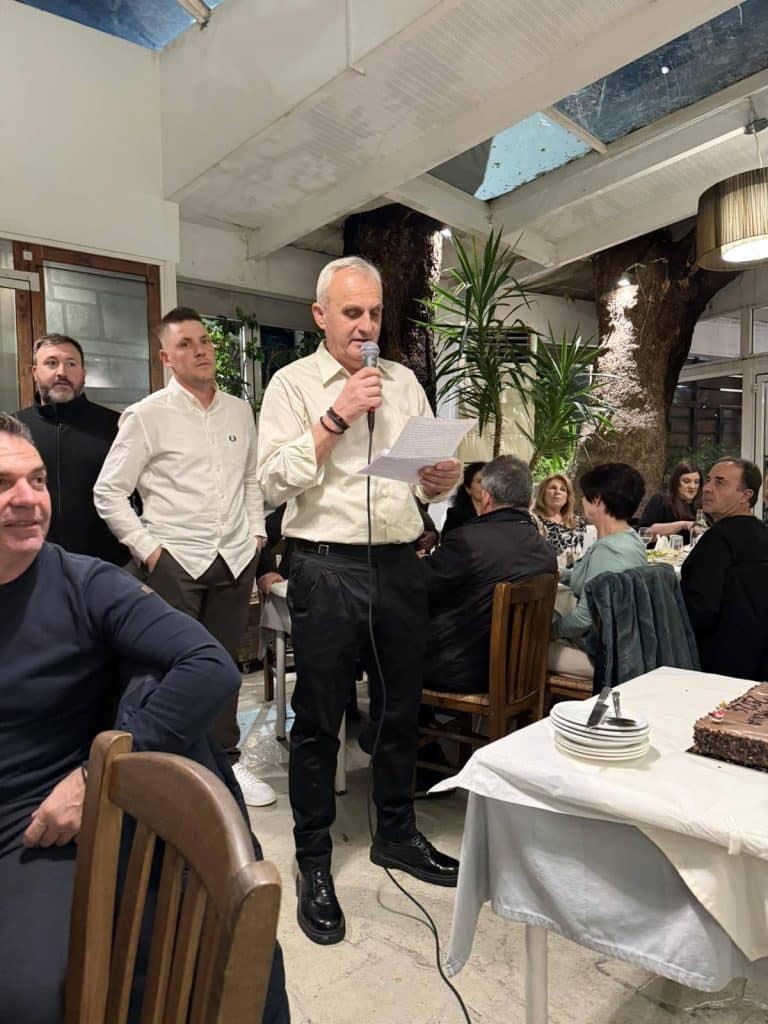 Σύλλογος Απανταχού Λεοντιτών «Ο Άγιος Ανδρέας» έκοψε την πίτα του - φωτό