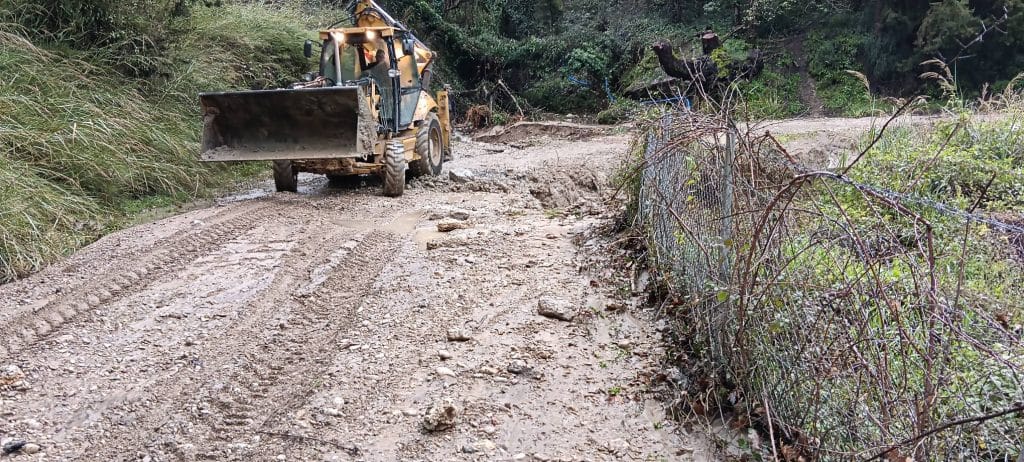Δείτε φωτό: Μεγάλες οι ζημιές στην Πηνεία Ηλείας από τις βροχοπτώσεις