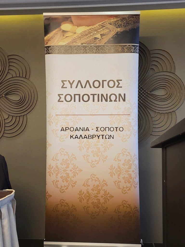 Αθήνα: Ο Σύλλογος των καταγομένων από το Σοποτό Καλαβρύτων έκοψε πίτα - φωτό