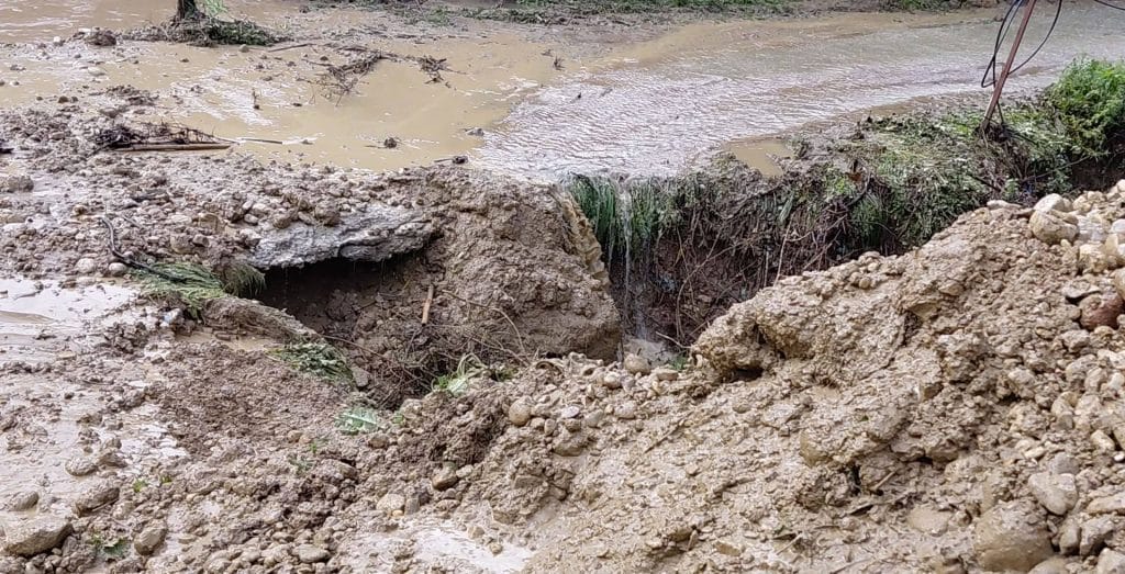 Δείτε φωτό: Μεγάλες οι ζημιές στην Πηνεία Ηλείας από τις βροχοπτώσεις