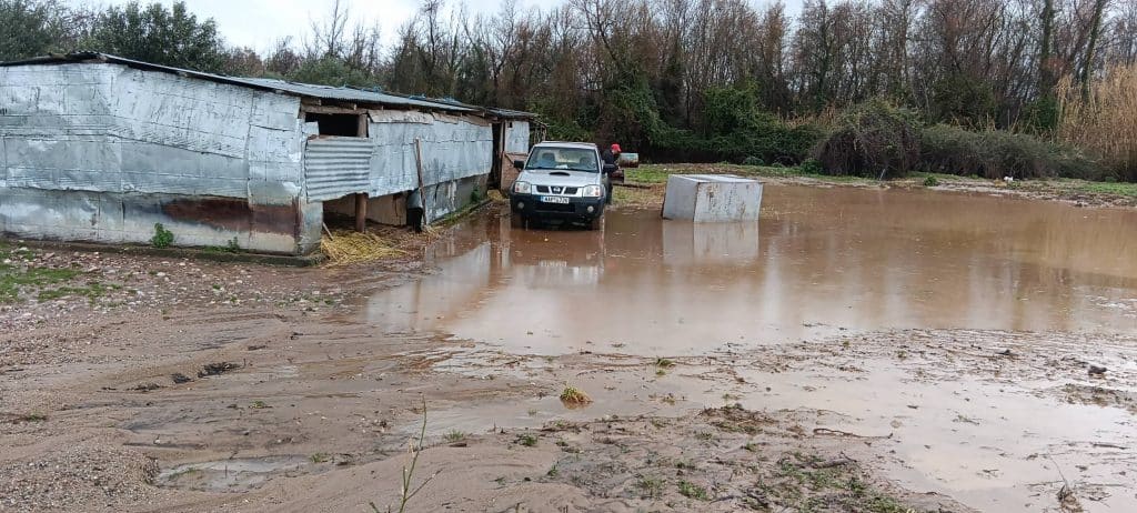 Δείτε φωτό: Μεγάλες οι ζημιές στην Πηνεία Ηλείας από τις βροχοπτώσεις