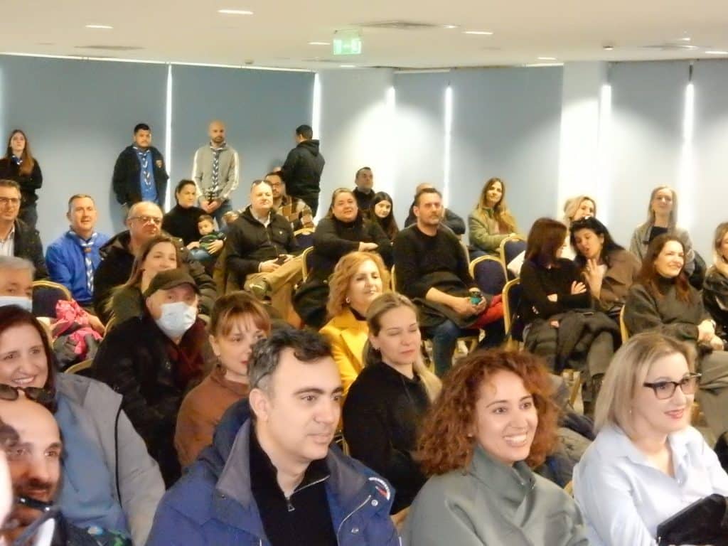 2ο Σύστημα Προσκόπων Πατρών : Γράφει ιστορία - Οσα έγιναν στην κοπή πίτας