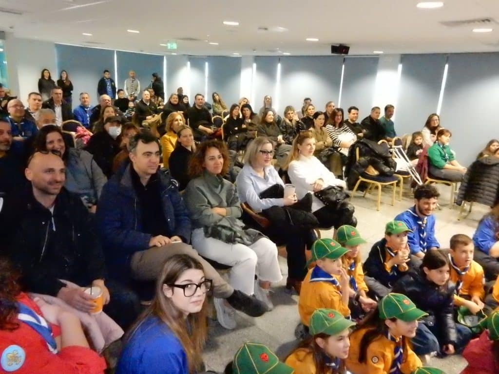 2ο Σύστημα Προσκόπων Πατρών : Γράφει ιστορία - Οσα έγιναν στην κοπή πίτας