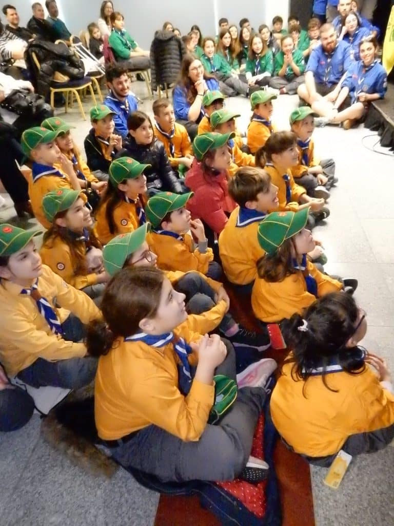 2ο Σύστημα Προσκόπων Πατρών : Γράφει ιστορία - Οσα έγιναν στην κοπή πίτας