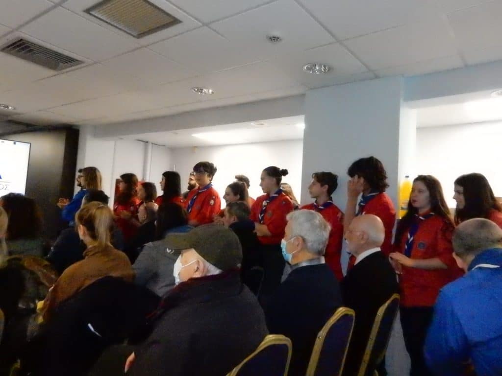 2ο Σύστημα Προσκόπων Πατρών : Γράφει ιστορία - Οσα έγιναν στην κοπή πίτας