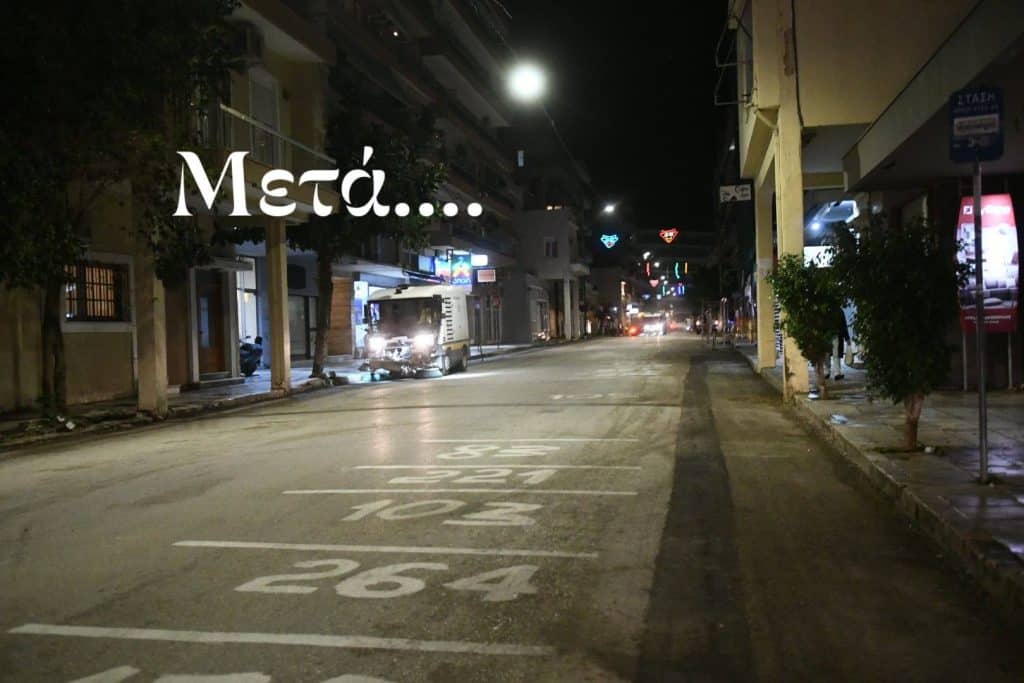 Πάτρα: Δείτε πώς έγινε το "θαύμα" στο κέντρο σε... χρόνο dt