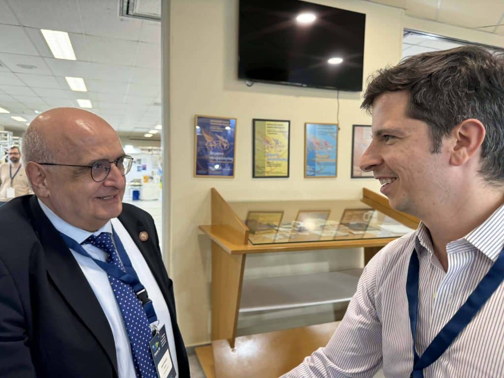 Πάτρα: Ο Πρύτανης στο Patras IQ - φωτο