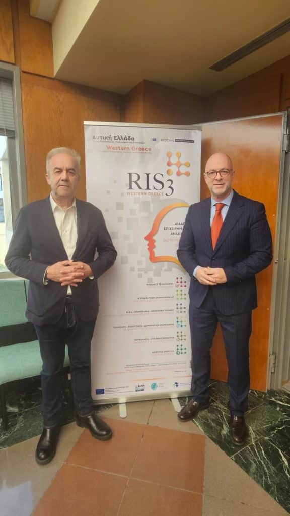 Διαπεριφερειακή η διάσταση του Μηχανισμού RIS3 της Δυτικής Ελλάδας