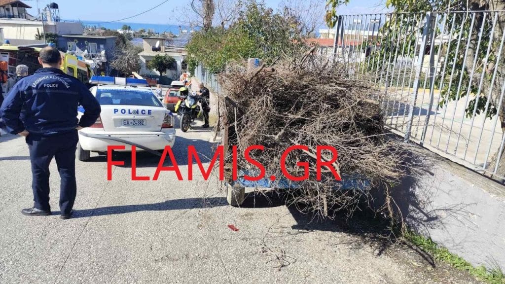 Πάτρα: Θρίλερ στο Μιντιλόγλι - Τρακτέρ χωρίς φρένα... βρέθηκε στο σχολείο! Η καρότσα έπεσε πάνω σε περιπολικό - φωτό