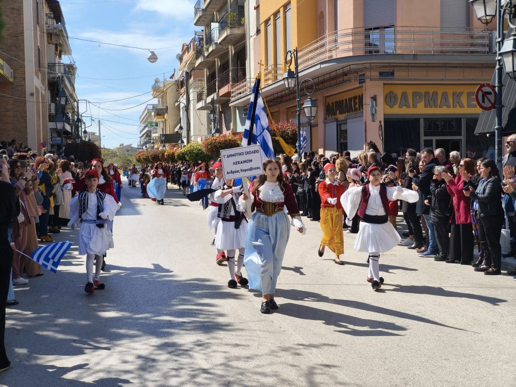 Με λαμπρότητα  ο εορτασμός της 25ης Μαρτίου στον Δήμο Ανδραβίδας-Κυλλήνης