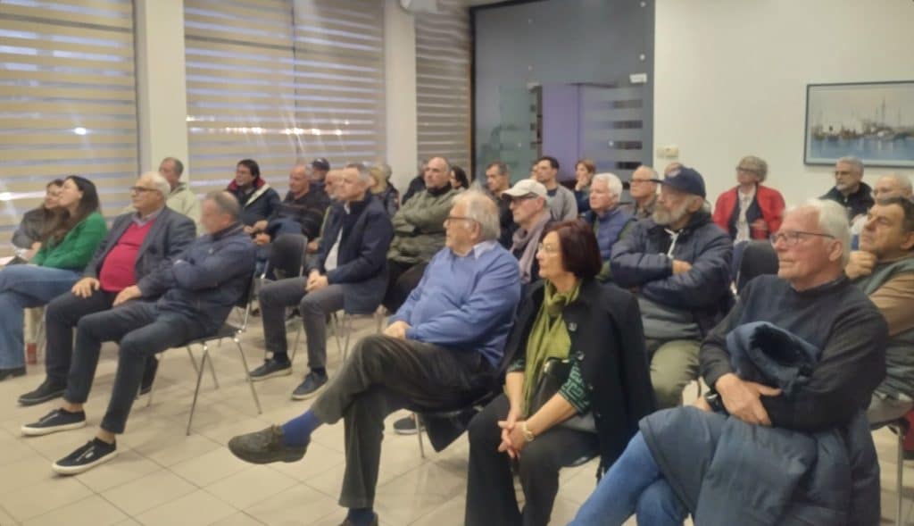Ο Ιστιοπλοϊκός Ομιλος Πατρών με μια άκρως ενδιαφέρουσα εκδήλωση- παρουσίαση που αφορούσε ιατρικά θέματα Ο Ιστιοπλοϊκός Ομιλος Πατρών με μια άκρως ενδιαφέρουσα εκδήλωση- παρουσίαση που αφορούσε ιατρικά θέματα
