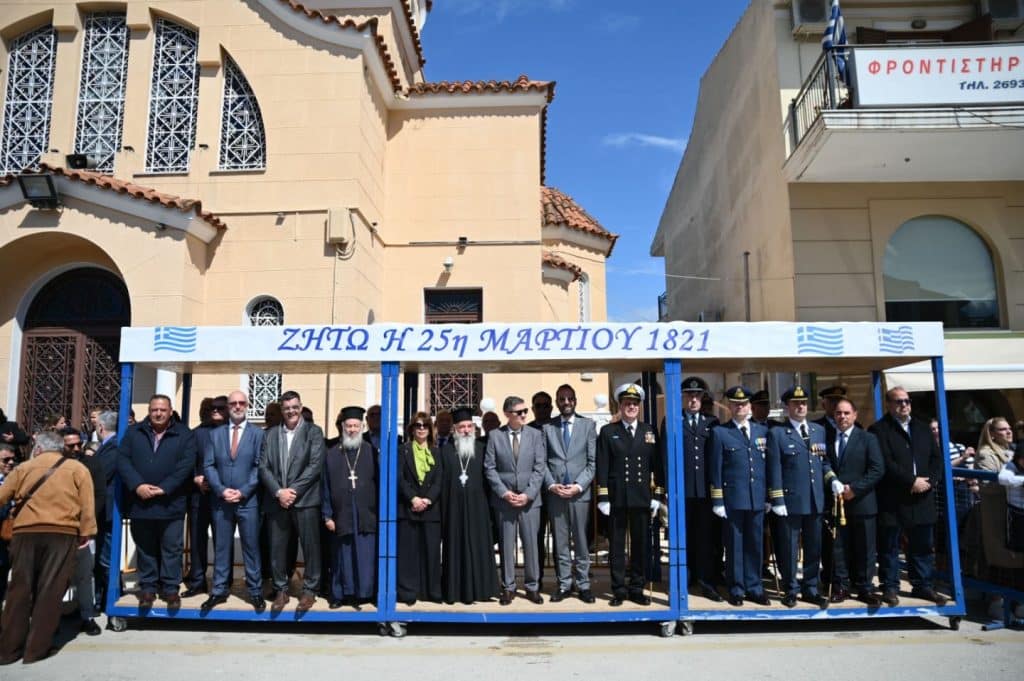 Δυτική Αχαϊα: Ο εορτασμός της 25ης Μαρτίου στην Κ. Αχαϊα - φωτο