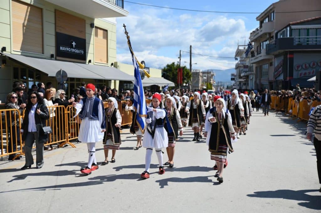 Δυτική Αχαϊα: Ο εορτασμός της 25ης Μαρτίου στην Κ. Αχαϊα - φωτο