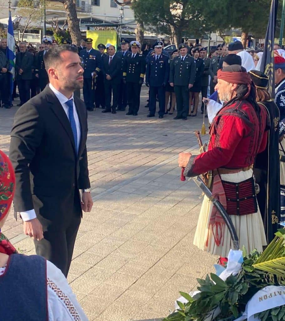 φωτο - Ο Σύλλογος Αρκάδων Πάτρας συμμετείχε στις επετειακές εκδηλώσεις για την εθνική επέτειο της 25ης Μαρτίου