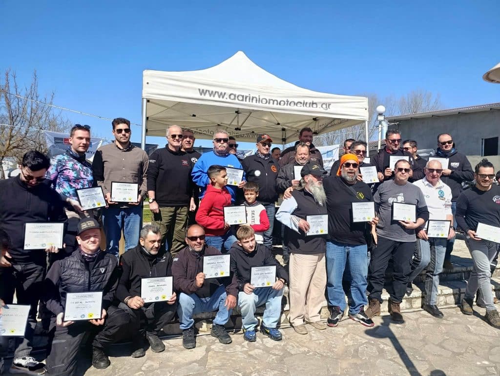 H Αχαϊκή Λέσχη Μοτοσυκλετιστών έκοψε πίτα την Κυριακή