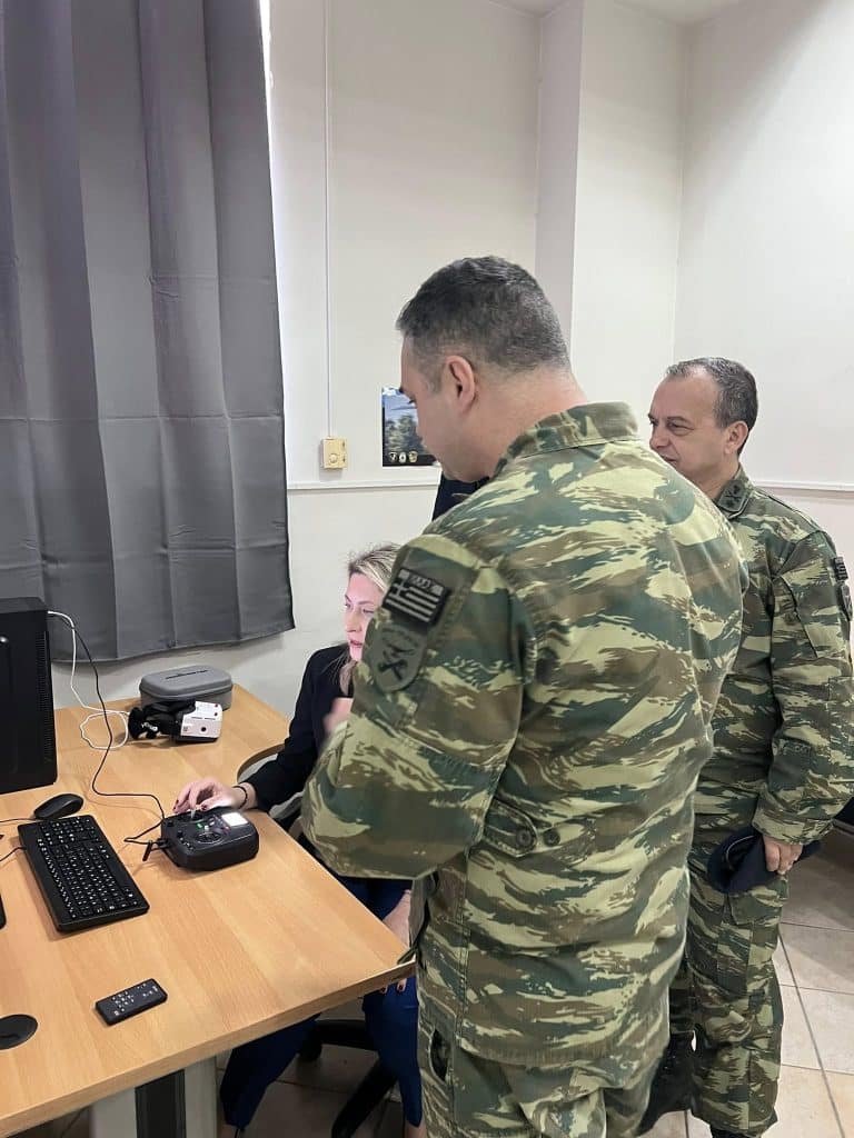 Χριστίνα Αλεξοπούλου: Συνάντηση με τον Διοικητή του Κέντρου Εκπαίδευσης Νεοσυλλέκτων (ΚΕΤΧ) Πάτρας