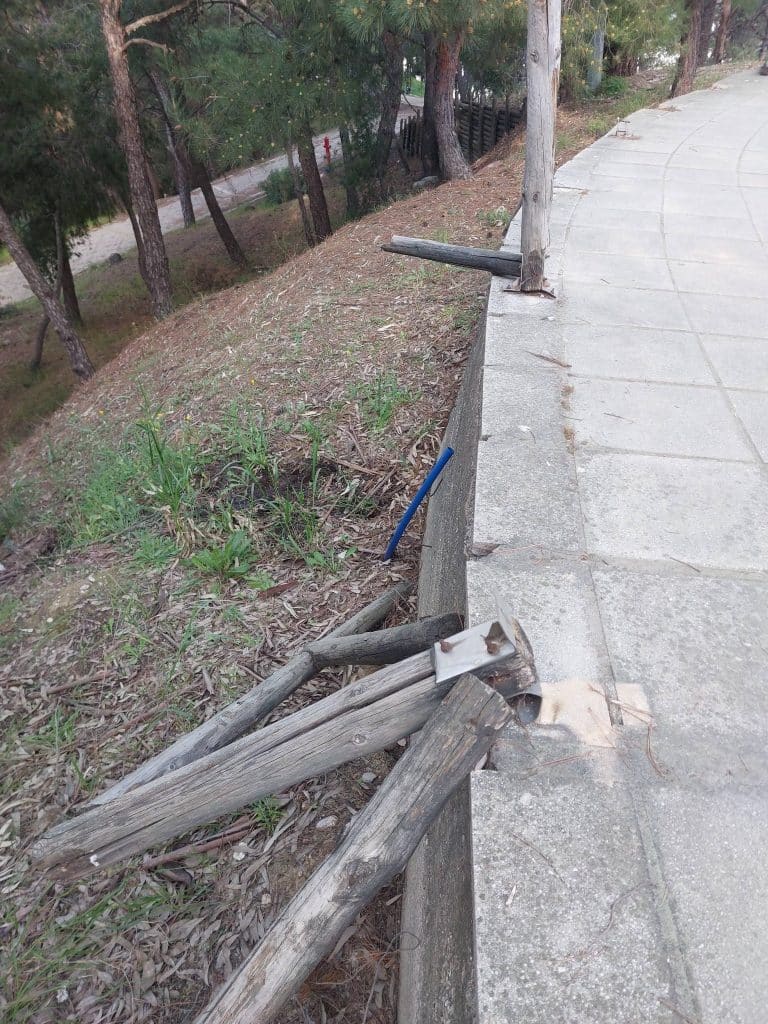 Πάτρα - Δασύλλιο: Εικόνες καταστροφής