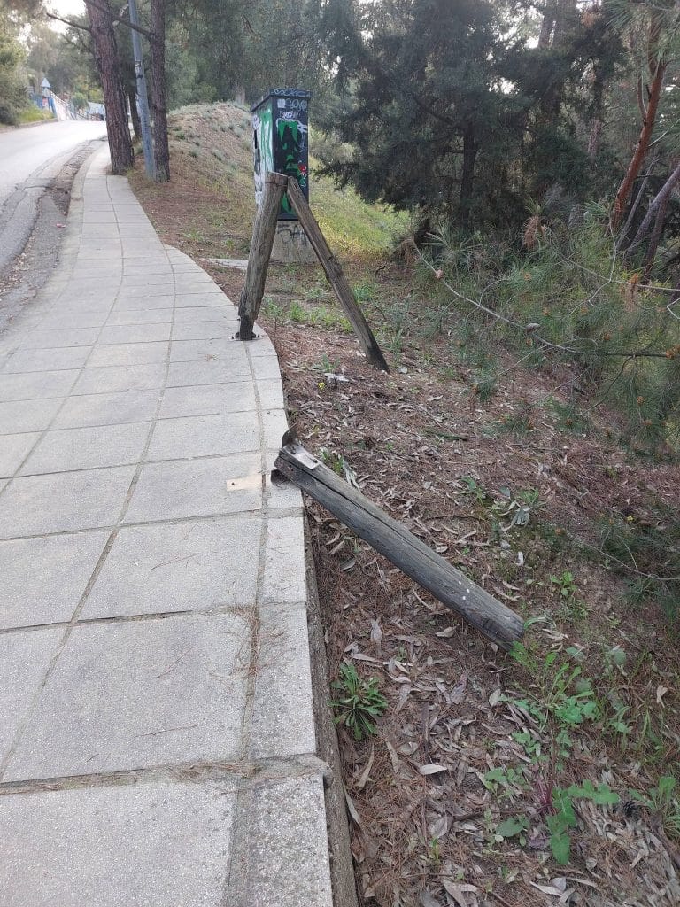 Πάτρα - Δασύλλιο: Εικόνες καταστροφής