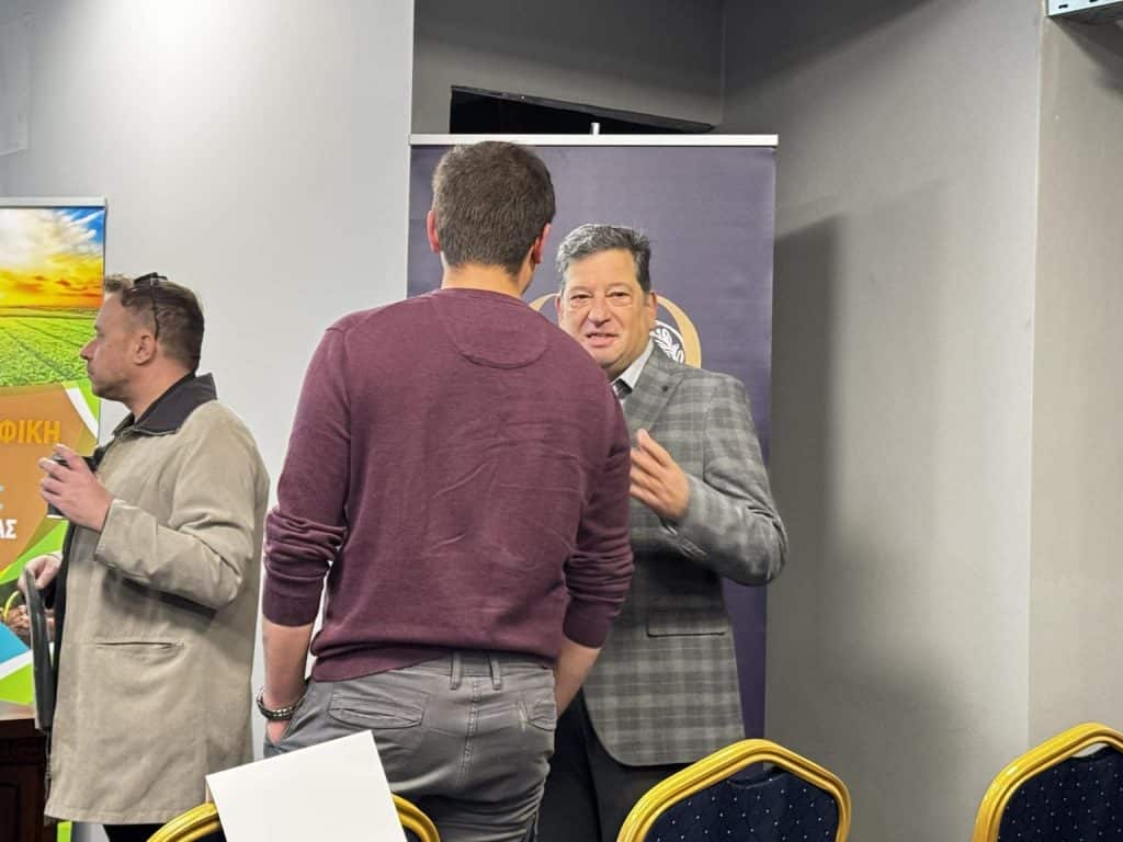 Ο Δ. Παλούμπης εκπροσώπησε τον Κυριάκο Βελλόπουλο στην ημερίδα για την καινοτομία στον αγροδιατροφικό τομέα